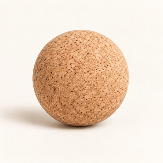 Cork foot massage ball